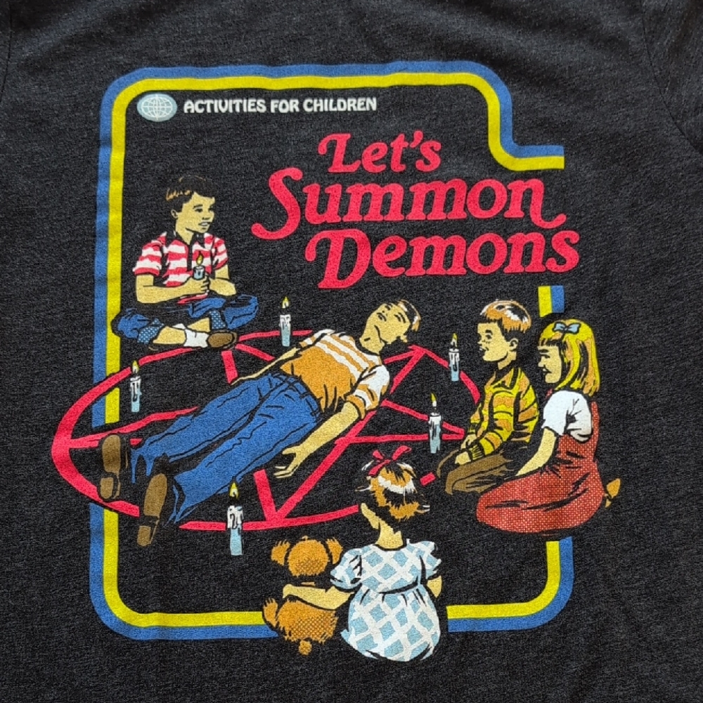 Graphic Tee with Retro Design